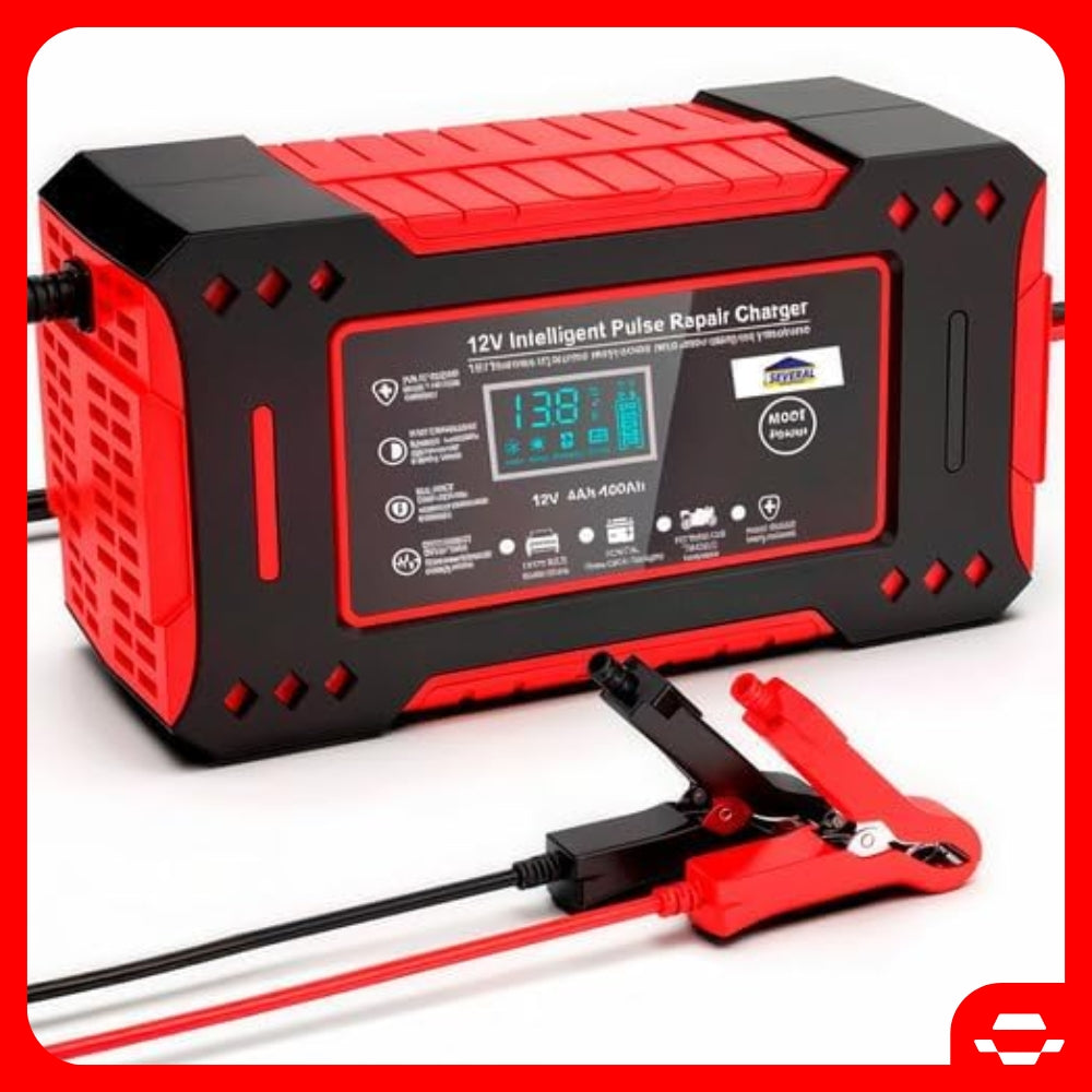 Carregador Portátil De Bateria Automotiva - CarsTech